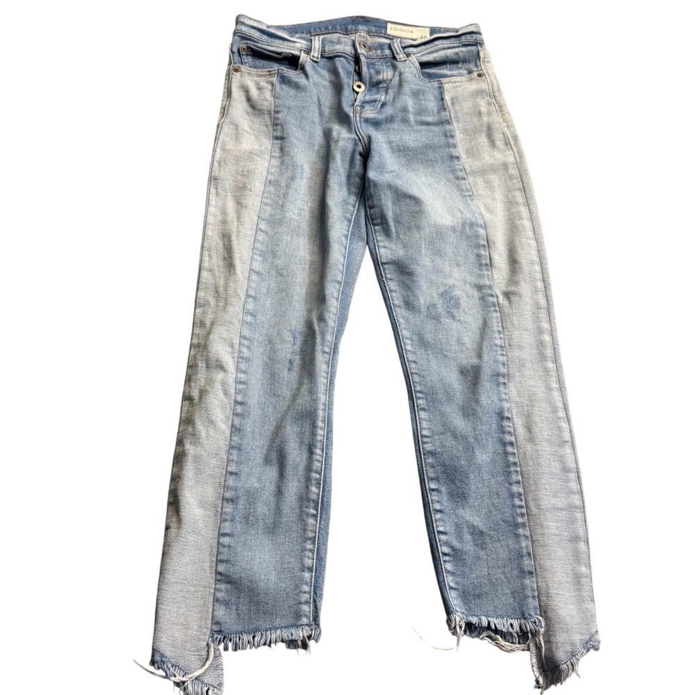 Pistola‎ Women's Paneled Denim Jeans Sz 26 Y2k Hipster Streetwear Boho Retro